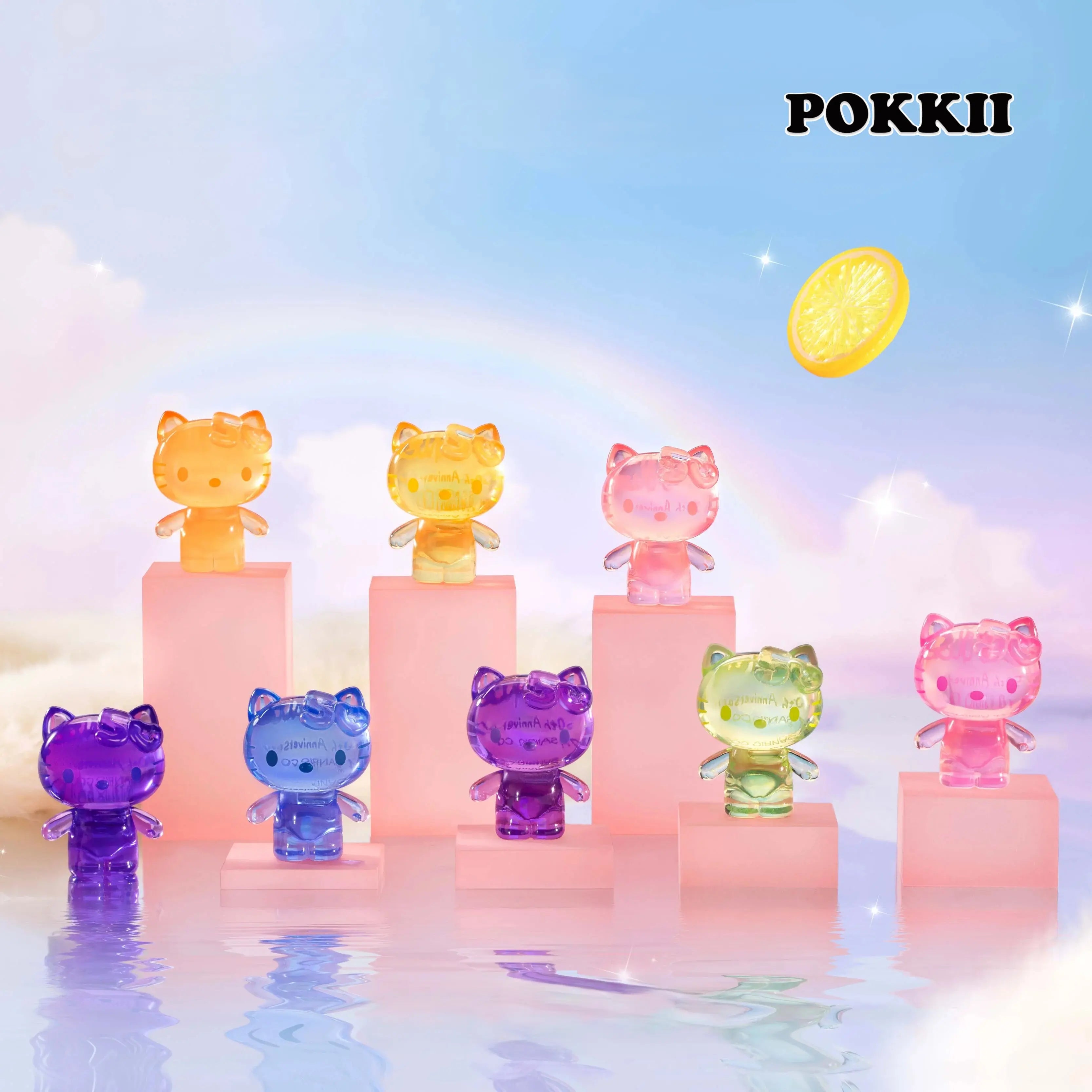 Hello Kitty "50th Anniv. Sweet Candy" Series Mini Beans Blind Bag - POKKII