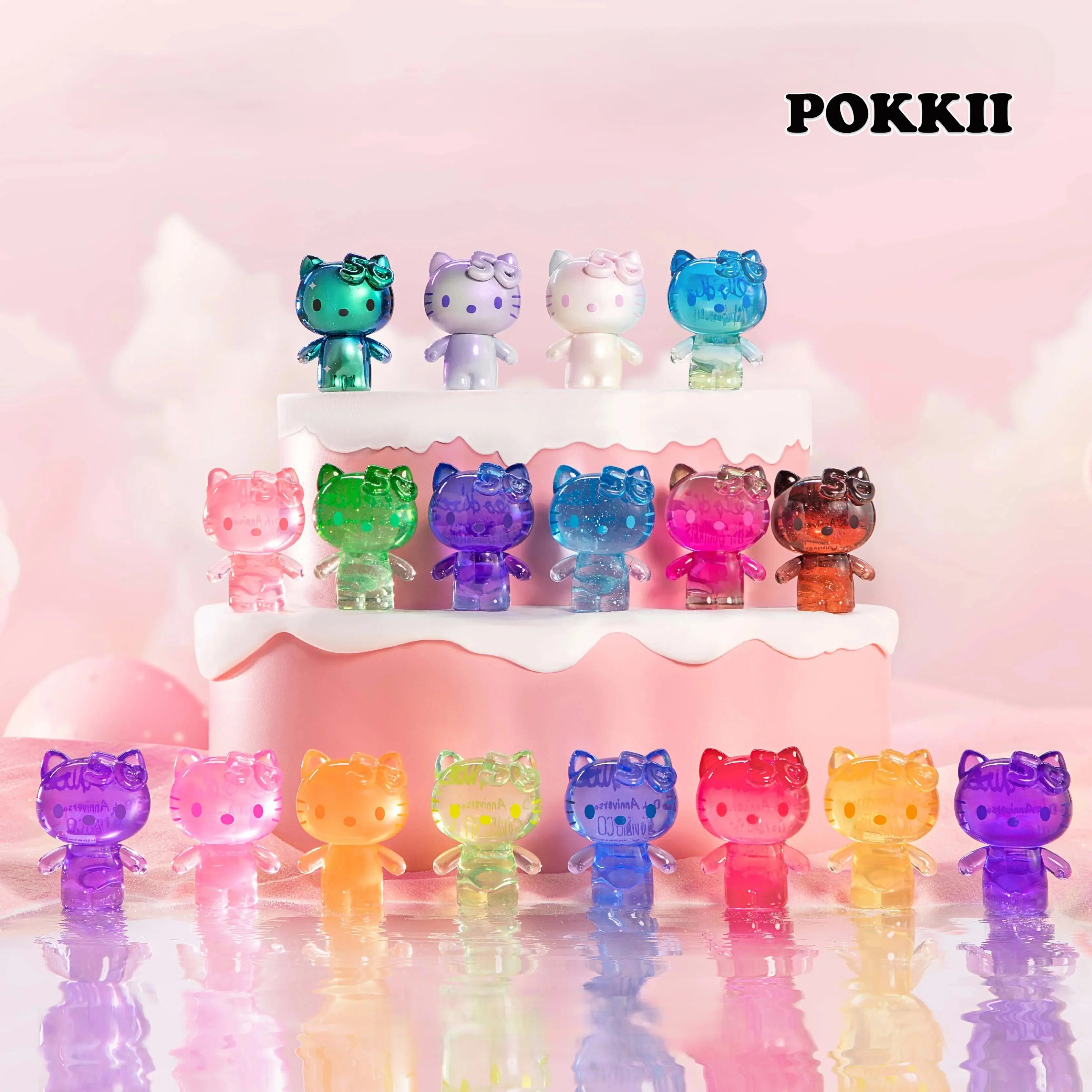 Hello Kitty "50th Anniv. Sweet Candy" Series Mini Beans Blind Bag - POKKII